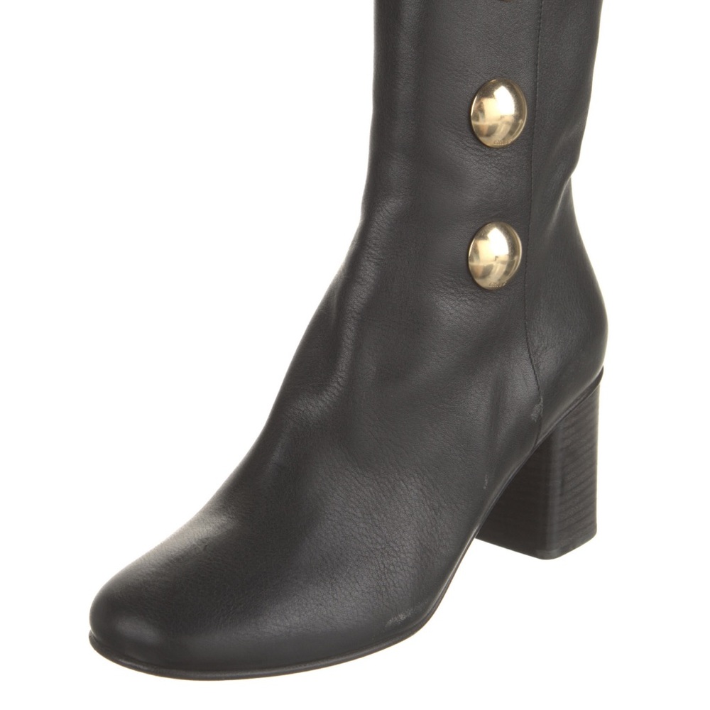 Chloé black leather boots - Picture 3 of 6